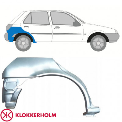 Sidovägg hjulhuskant för Ford Fiesta 1995-1999 / Höger 11021