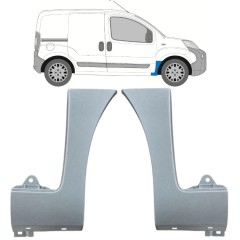 Reparationspanel till framskärm för Peugeot Bipper 2007-2017 / Vänster+Höger 16946