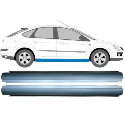 Tröskelplåt reparationspanel för Ford Focus 2004-2010 / Vänster+Höger / Set 16105