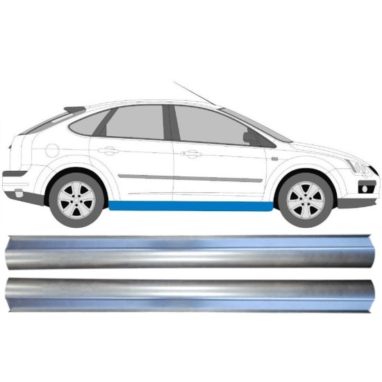Nedre tröskelplåt reparationspanel för Ford Focus 2004-2010 / Vänster+Höger / Set 14829 Nedre tröskelplåt reparationspanel för Ford Focus 2004-2010 / Vänster+Höger / Set 14829