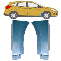 Reparationspanel till framskärm för Ford Focus 2010-2018 / Vänster / Höger / Vänster+Höger / Set 12874