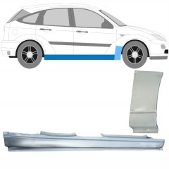Tröskel + fram skärm reparationspanel för Ford Focus 1998-2004 / Höger / Set 8733