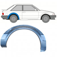 Sidovägg hjulhuskant för Ford Escort 1980-1986 / Höger 7816