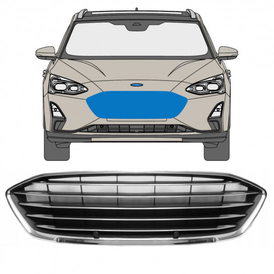 FORD FOCUS 2018- GRILL