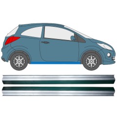 Nedre tröskelplåt reparationspanel för Ford Ka 2008-2016 / Vänster+Höger / Vänster = Höger (symmetrisk) / Set 12945