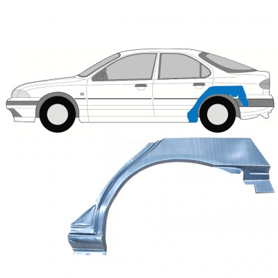 FORD MONDEO 1993-2000 HB/SDN BAKRE STÄNKSKYDD REPARATIONSPANEL / VÄNSTER