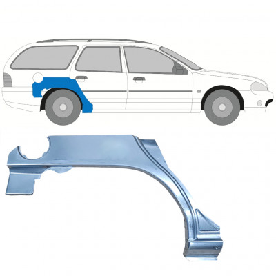 FORD MONDEO 1993-2000 KOMBI BAKRE STÄNKSKYDD REPARATIONSPANEL / HÖGER