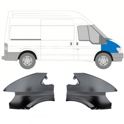 Fram skärm för Ford Transit 2000-2006 / Vänster+Höger / Set 9703