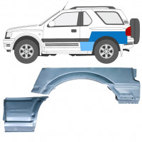 Sidovägg hjulhuskant för Opel Frontera B 1999-2002 / Vänster / Set 12838