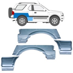 Reparationspanel set för Opel Frontera B 1999-2002 / Vänster / Höger / Vänster+Höger / 12839
