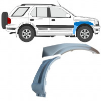 Reparationspanel till framskärm för Opel Frontera B 1999-2002 / Höger / Set 11202