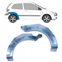 Sidovägg hjulhuskant för Hyundai Getz 2002-2010 / Vänster+Höger / Set 10641