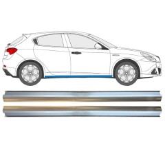 Nedre tröskelplåt reparationspanel för Alfa Romeo Giulietta 2010-2020 / Vänster+Höger / Set 15004