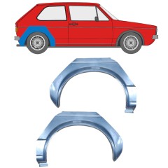 Sidovägg hjulhuskant för Volkswagen Golf 1 1974-1985 / Vänster+Höger / Set 9454