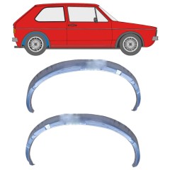 Hjulhus reparationsplåt för Volkswagen Golf 1 1974-1985 / Vänster+Höger / Set 9917