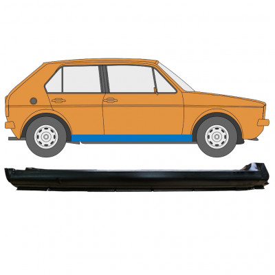 VW GOLF 1 1974- 5 DÖRRAR TRÖSKELPLÅT TILL / HÖGER