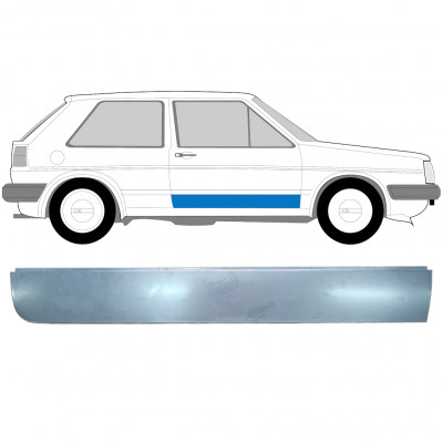 VW GOLF 2 1982- FRONT DÖRRAR REPARATIONSPANEL / HÖGER
