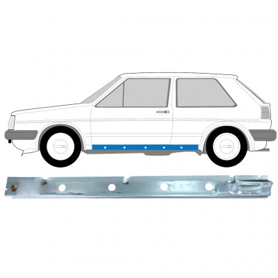 VW GOLF 2 1982-1992 INRE TRÖSKELPLÅT / VÄNSTER