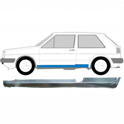 VW GOLF 2 1982- 3 DÖRRAR TRÖSKELPLÅT TILL / VÄNSTER