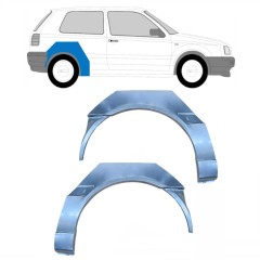 Sidovägg hjulhuskant för Volkswagen Golf 3 1991-1998 / Vänster+Höger / Set 10252