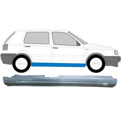 VW GOLF 3 1991- 5 DÖRRAR TRÖSKELPLÅT TILL / HÖGER