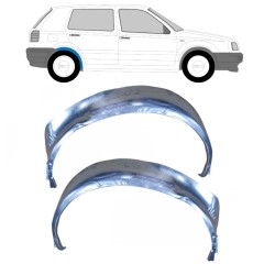 Hjulhus reparationsplåt för Volkswagen Golf 3 1991-1998 / Vänster+Höger / Set 9649