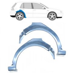 Sidovägg hjulhuskant för Volkswagen Golf 4 1997-2006 / Vänster+Höger / Set 9184