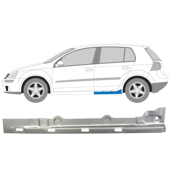 Inre tröskel reparationspanel för Volkswagen Golf 5 2003-2009 / Vänster 7086