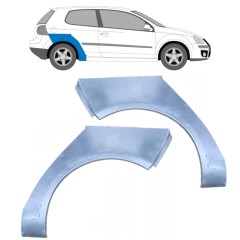Sidovägg hjulhuskant för Volkswagen Golf 5 2003-2009 / Vänster+Höger / Set 9487