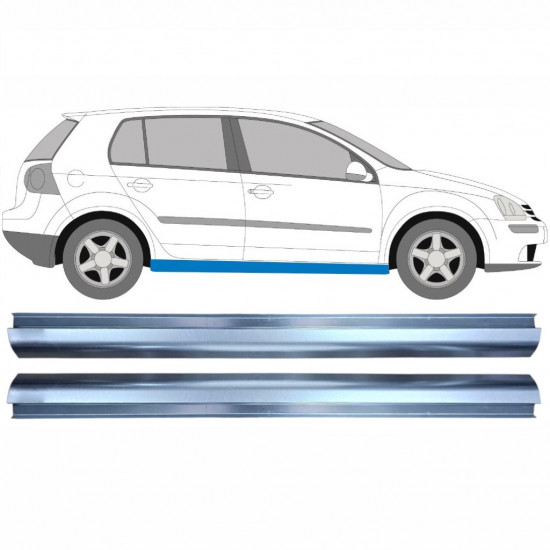 Tröskelplåt reparationspanel för Volkswagen Golf 5 2003-2009 / Set 11923