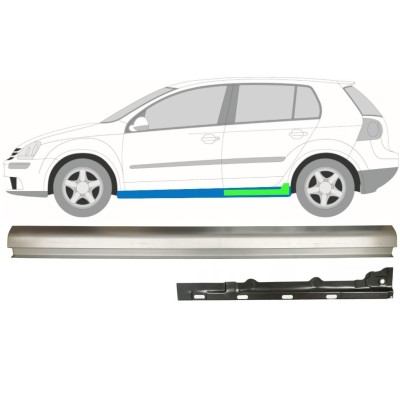 Reparationspanel för inre och yttre tröskel för Volkswagen Golf 5 2003-2009 / Vänster / Set 11709
