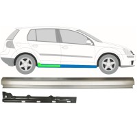 Reparationspanel för inre och yttre tröskel för Volkswagen Golf 5 2003-2009 / Höger / Set 11708
