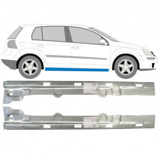 Inre tröskel reparationspanel för VW Golf 5 2003-2009 / Vänster+Höger / Set 9643