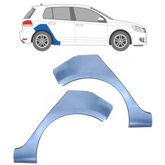 Sidovägg hjulhuskant för Volkswagen Golf 6 2008-2013 / Vänster+Höger / Set 9427