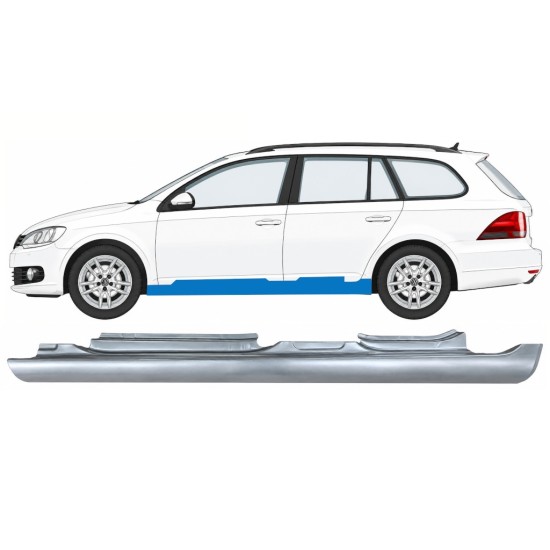 Tröskelplåt för Volkswagen Golf 6 2008-2013 / Vänster / COMBI 17048