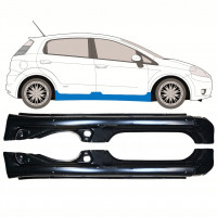 Tröskelplåt reparationspanel för Fiat Punto / Grande / Evo 2005-2018 / Vänster+Höger / Set 10540