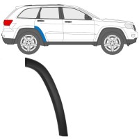 Prydnadslist stänkskärm list för Jeep Grand Cherokee 2010-2021 / Höger 15851