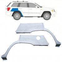 Sidovägg hjulhuskant för Jeep Grand Cherokee 2005-2010 / Vänster+Höger / Set 10657