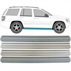 Reparationspanel för inre och yttre tröskel för Jeep Grand Cherokee 1998-2005 / Vänster+Höger / Set 9482