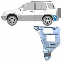 Reparationspanel för bakre stötfångare för Suzuki Grand Vitara 1997-2005 / Vänster 11700