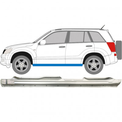 SUZUKI GRAND VITARA 2005-2012 full TRÖSKELPLÅT TILL / VÄNSTER