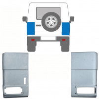 Bak hörn reparationspanel för Mercedes G-Class W463 1992- / Vänster+Höger / Set 10115
