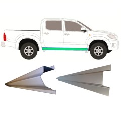 Reparationspanel för inre och yttre tröskel för Toyota Hilux 2005-2015 / Vänster = Höger (symmetrisk) / Set 11460
