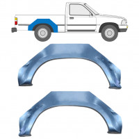 Sidovägg hjulhuskant för Toyota Hilux / VW Taro 1988-1997 / Vänster+Höger / Set 9295