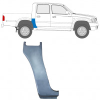 Bak hörn reparationspanel för Toyota Hilux 2001 -2005 / Höger / Dubbelkabin 7660