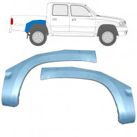 Sidovägg hjulhuskant för Toyota Hilux 2001-2005 / Vänster+Höger / Set 9932