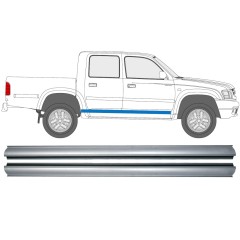 Tröskelplåt reparationspanel för Toyota Hilux 1998-2005 / Vänster = Höger (symmetrisk) / Set 9965