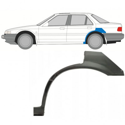 Sidovägg hjulhuskant för Honda Accord 1985-1989 / Vänster 7598