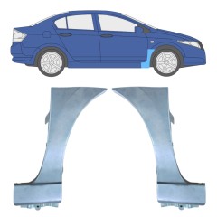 Reparationspanel till framskärm för Honda City 2008-2013 / Vänster+Höger / Set 9946