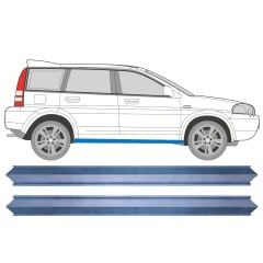 Tröskelplåt reparationspanel för Honda HR-V 1999-2006 / Vänster = Höger (symmetrisk) / Set 11281